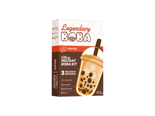 LegendaryBoba Instant Boba Kit - Coffee