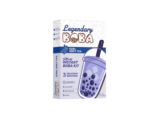 LegendaryBoba Instant Boba Kit - Earl Gray Tea