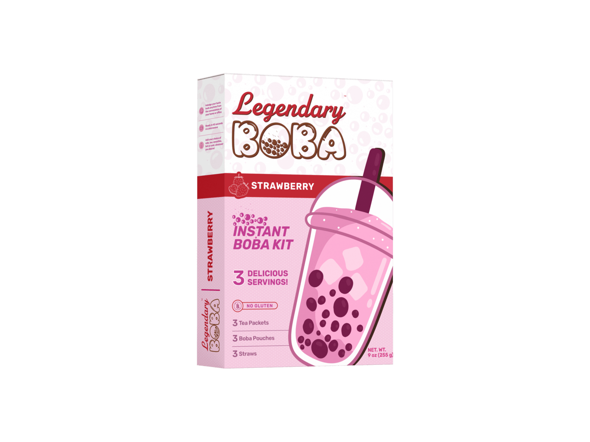 LegendaryBoba Instant Boba Kit - Strawberry